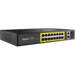 Коммутатор Netis P116GH (L2) 16x100Мбит/с 2x1Гбит/с 1SFP 16PoE 16PoE+ 240W ...