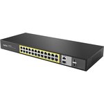 Коммутатор 24PORT 10/100M POE 4GE COMBO P124GH NETIS