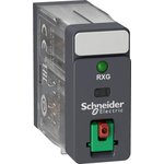 Interface relay 2 Form C (NO/NC), 1100 Ω, 5 A, 48 V (AC), RXG22E7