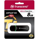 TS8GJF600, JetFlash 600 8 GB USB 2.0 USB Stick
