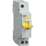 Выключатель-разъединитель трехпозиционный 1п ВРТ-63 16А IEK MPR10-1-016