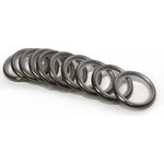 Металлические кольца, 10 шт /упак, Коньяк, D25/3,5мм, арт. 3162549548