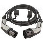 1627692, EV Charging Cables EV-T2G3PC-3AC32A- 5,0M6,0ESBK01