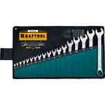 27079-H18_z01, KRAFTOOL 18 шт, 6 - 32 мм, набор комбинированных гаечных ключей (27079-H18)
