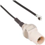 095-820-109-15B, RF Cable Assemblies FKRA(M)-AMC(M)1.37MM 5.91 Str Blkhd Plug