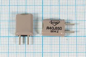Кварцевый резонатор для приёмников 40.850МГц, корпус HC25U=МА; Q-прием 40850 \HC25U\\\\\ +SL[13456кГц] (R40.85M KOYO)