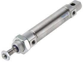 Фото 1/4 DSNU-25-70-PPS-A, Pneumatic Cylinder - 1908326, 25mm Bore, 70mm Stroke, DSNU Series, Double Acting