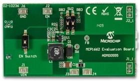 ADM00555, LED Lighting Development Tools MCP1662 Evaluation Board