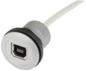 Фото 1/4 09454521912, USB Cables / IEEE 1394 Cables HAR-PORT USB 2.0 B-B PFT 1,5M CABLE