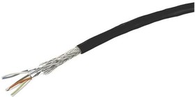 Фото 1/5 09456000541, Ethernet Cables / Networking Cables Cable - Cat6a, 4x2xAWG26/7, Outdoor, PVC black, 50m ring