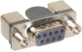 09551563615741, D-Sub Standard Connectors DSUB FEM SMT 4-40 nut