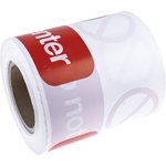 Red/White Polyethylene 100m Barrier Tape