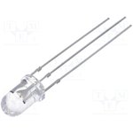 OSRYMC5B31A-12V, LED; 5mm; red/yellow; 30°; Front: convex; 12?15V; Pitch: 2.54mm