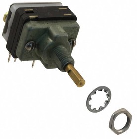 C2P0204N-A, Rotary Switch - 2 Pole - 2 to 4 Position Adjustable - Non-Shorting - 0.25A@28VDC/0.1A@125VAC - Polyester - 60° In ...