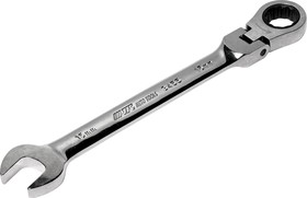 Ключ комбинированный трещоточный с подвижной головкой 15мм JTC /1/12/120