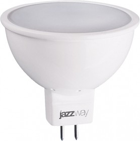 Фото 1/3 Jazzway Лампа светодиодная (LED) 5W GU5.3 4000K мат 400Lm