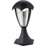 Arte Lamp A1661FN-1BK HENRY Столбик уличный, черный/пластик