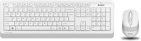 Фото 1/6 1147575, Набор клавиатура+мышь A4Tech Fstyler FG1010 белый/серый USB беспроводная