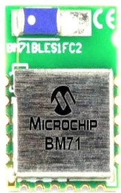 BM71BLE01FC2-0B04AA, Bluetooth Modules - 802.15.1 BLUETOOTH DATA MODULE. 16LD MODULE 9x11.5mm PKG WIDTH