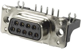 09665526616, D-Sub Standard Connectors 50P R/A DSUB FEMALE