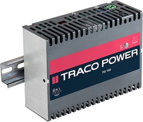 TIS 150-148, TIS Switched Mode DIN Rail Power Supply, 93 132V ac ac Input, 48V dc dc Output, 3A Output, 150W