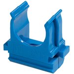 Крепёж-клипса для труб АБС-пластик синяя д16 100 шт. PR13.0057