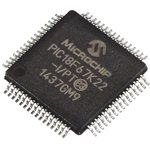 PIC18F67K22-I/PT, , Микроконтроллер , 8-бит PIC RISC, 128KB Flash, 5V, корпус TQFP-64