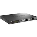 D-Link DSS-200G-28MPP/A1A Настраиваемый L2 коммутатор с 24 портами ...