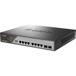 D-Link DSS-200G-10MPP/A1A Настраиваемый L2 коммутатор с 8 портами ...