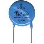 C931U222MVWDBA7317, Ceramic Disc Capacitor - 2200pF ±20% - 400VAC - Y5U - 10mm ...