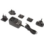 VER24US240-JA, Wall Mount AC Adapters Multi Plug Adapter, 24W, Output Jack Level VI