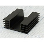 Охладитель тип J08, 50x49x18мм, материал Al, черный, HS304-50 ...