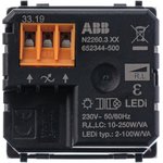 ABB Zenit Белый Механизм электронного поворотного светорегулятора для ...