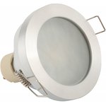 Denkirs DK3012-AL Встраиваемый светильник влагозащ., IP 44, 50 Вт, GU10, серый ...