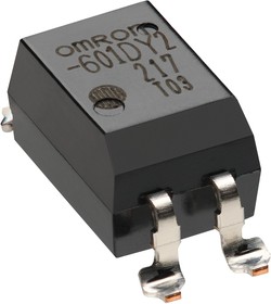 G3VM-601DY2(TR05), Solid State Relays - PCB Mount Small DIP4 package, 600V, 90mA with High dielectric strength type