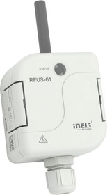 RFUS-61. Коммутирующий 1-но канальный элемент, влагозащищенный IP65, многофункциональный. Выходы: 1xCO 12А; питание: 230V с N-нейтралью; мон