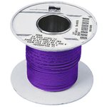 3050 VI005, Hook-up Wire 24AWG 7/32 PVC 100ft SPOOL VIOLET