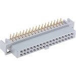 5134-B7A2 PL, 5100 Series Right Angle Through Hole Mount PCB Socket, 34-Contact ...