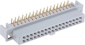 Фото 1/3 5134-B7A2 PL, 5100 Series Right Angle Through Hole Mount PCB Socket, 34-Contact, 2-Row, 2.54mm Pitch, Solder Termination