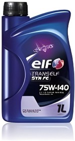 213871, Масло трансмиссионное синтетическое ELF TRANSELF SYN FE 75W140 GL- 5 (1л)