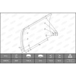 KBL19574.0-1517, накладки тормозные STD !БЕЗ ЗАКЛ.(300x200)(93251 8x15 64) \MB,BPW,Cardi, Kass(SN3020)