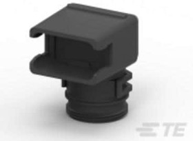 Фото 1/2 1011-256-0205, Automotive Connectors BKSHL, 2P, BLK, PLG,RA,SR,NW6/7.5/8.5/10