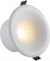 Фото 1/6 Denkirs DK3044-WH Встраиваемый светильник, IP 20, 4Вт, LED, белый, пластик