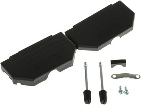 86303645BLF, Nylon D Sub Backshell, 37 Way, Strain Relief