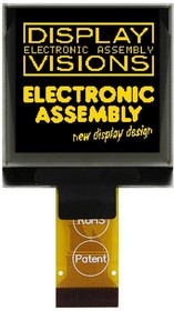 EA W128128-XALG, OLED Displays & Accessories 1.5 in Yellow OLED 128 x 128 dots
