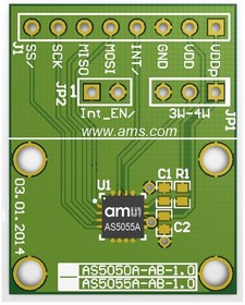 Фото 1/2 AS5055A-QF_EK_AB, Position Sensor Development Tools AS5055A Adapterboard