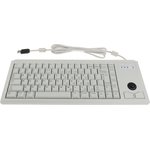 G84-4400LUBEU-0, Keyboard with Built-In 500dpi Trackball, Compact ...