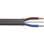 20144916, 2+E Core Power Cable, 1 mm², 100m, Grey PVC Sheath, Twin & Earth ...