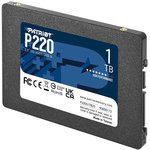 Накопитель SSD Patriot P220 1TB, SATA 2.5", P220S1TB25, 550/500, RET