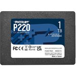 SSD накопитель Patriot P220 1ТБ, 2.5, SATA (P220S1TB25)